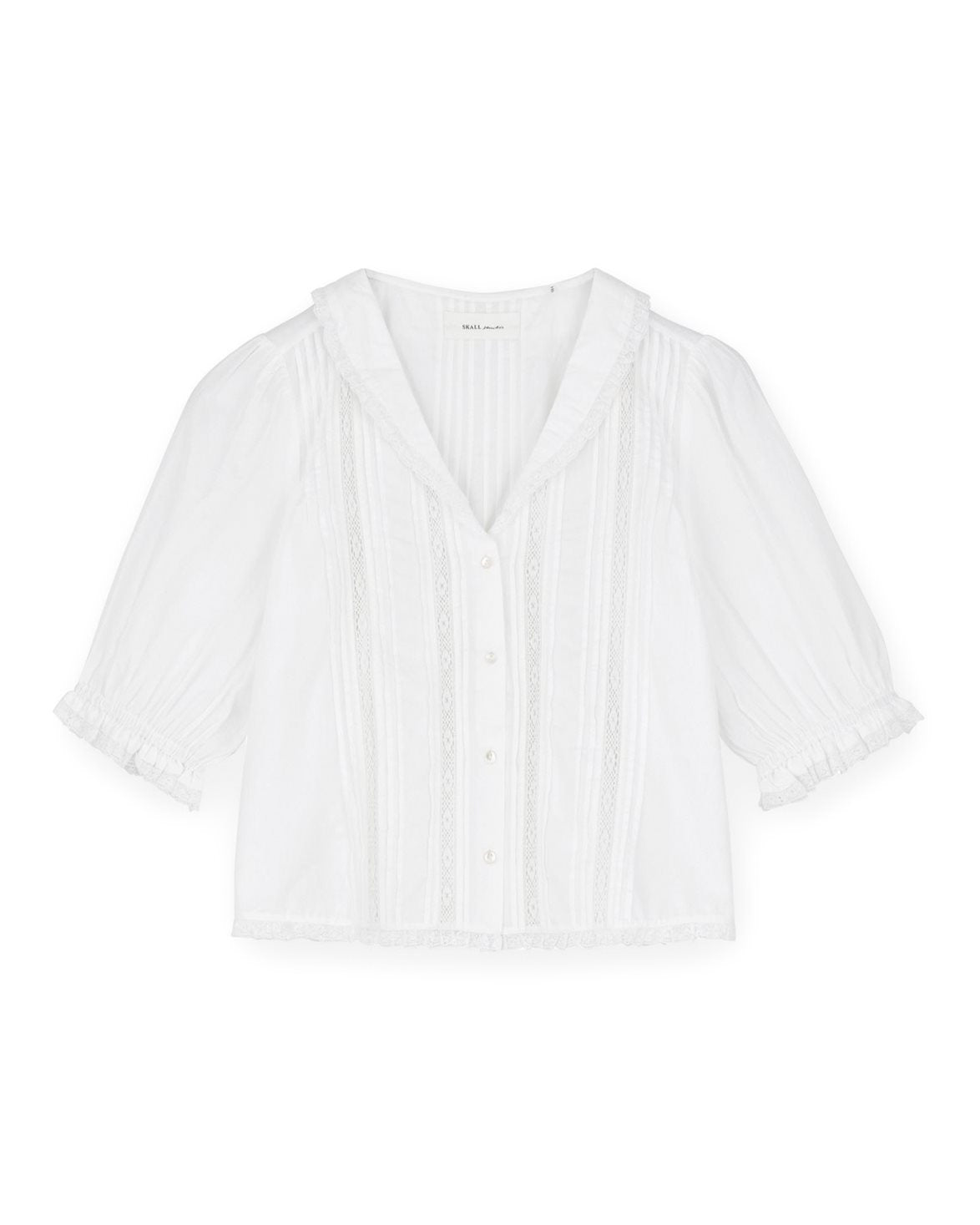 Magnolia Short Sleeve Blouse Optic White
