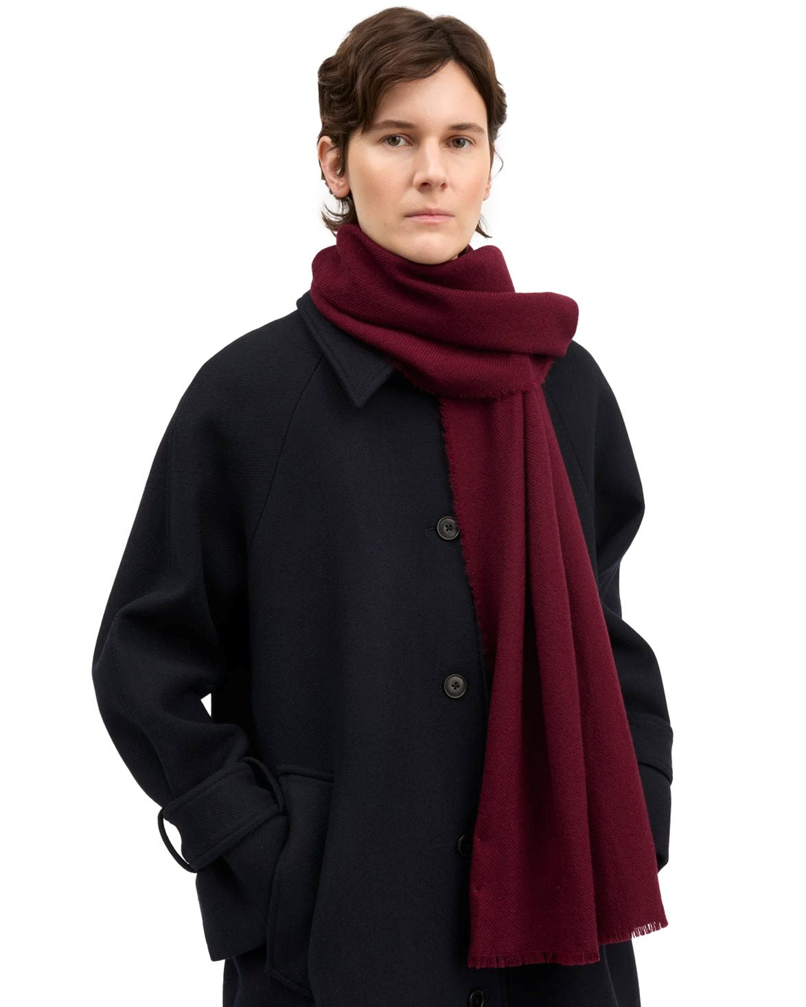 Nadine Scarf Aubergine