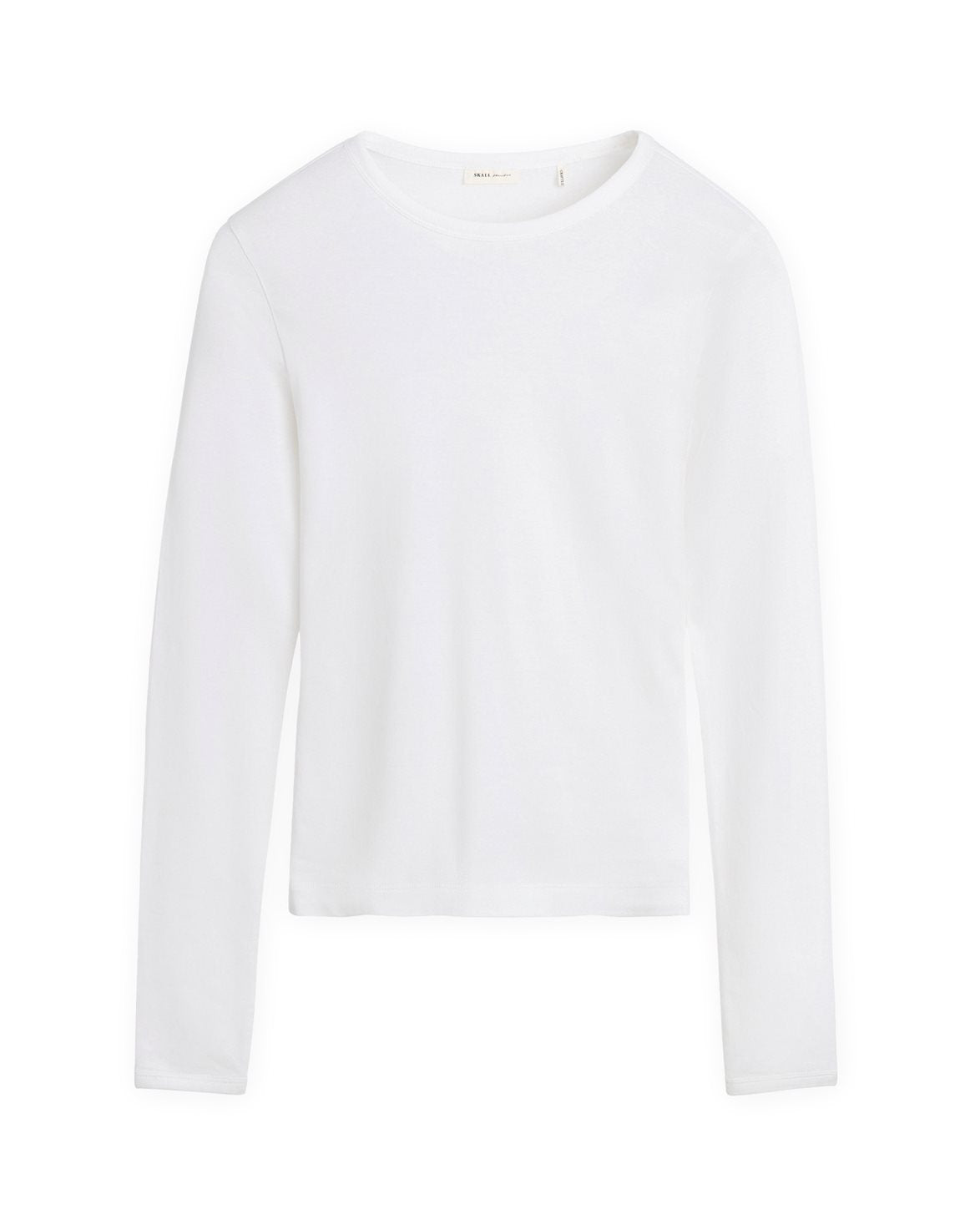 Seventies O-Neck Blouse Optic White