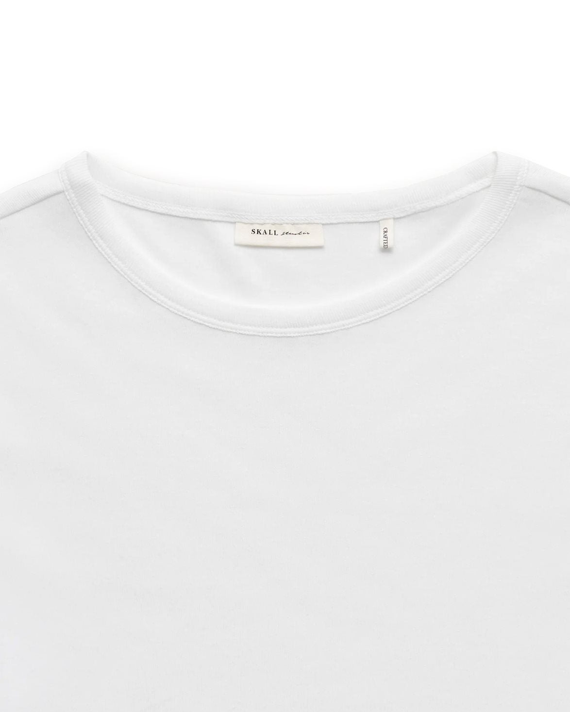 Seventies O-Neck Blouse Optic White