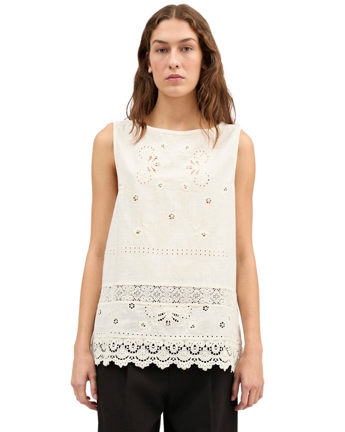 Tallulah Top Antique White