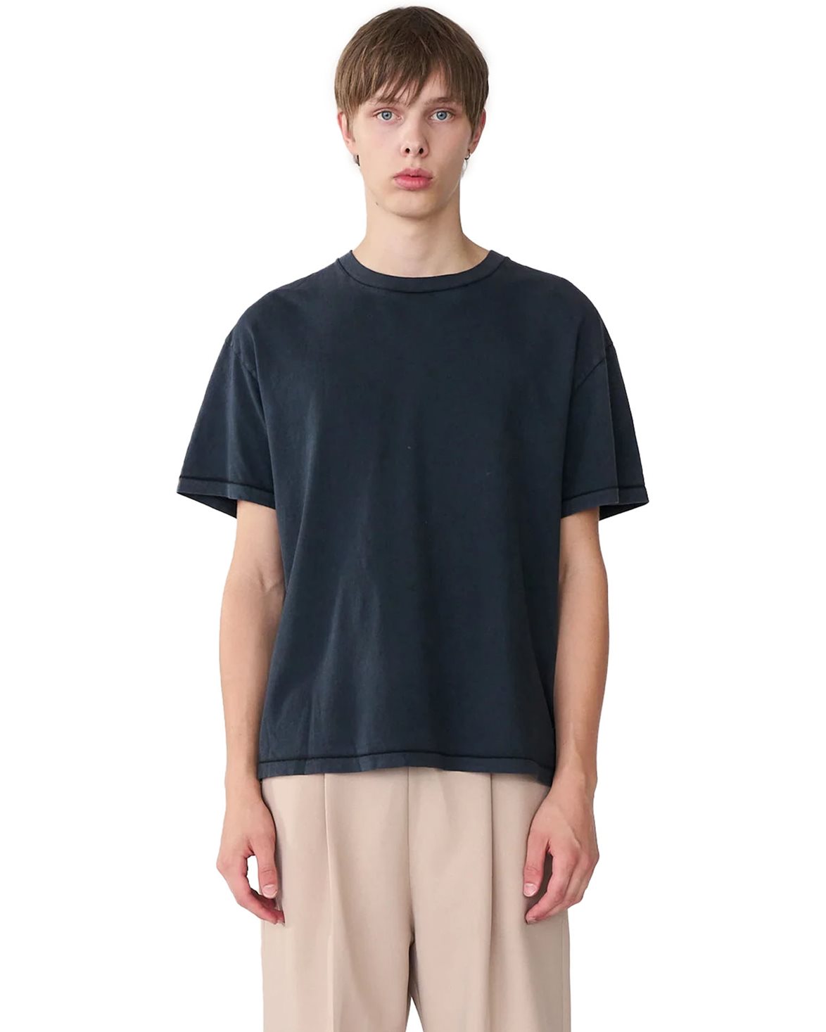 Box Tee Back Logo Black