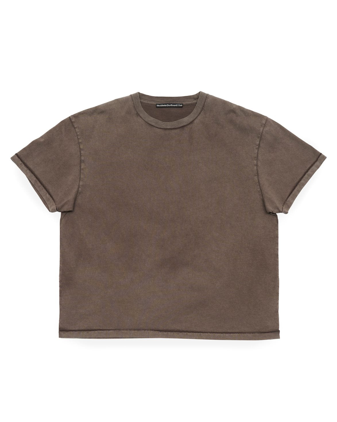 Box Tee Back Logo Hickory