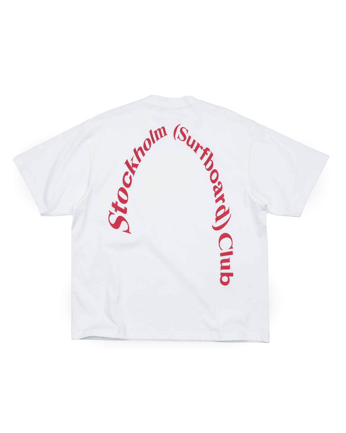 Box Tee Back Logo White