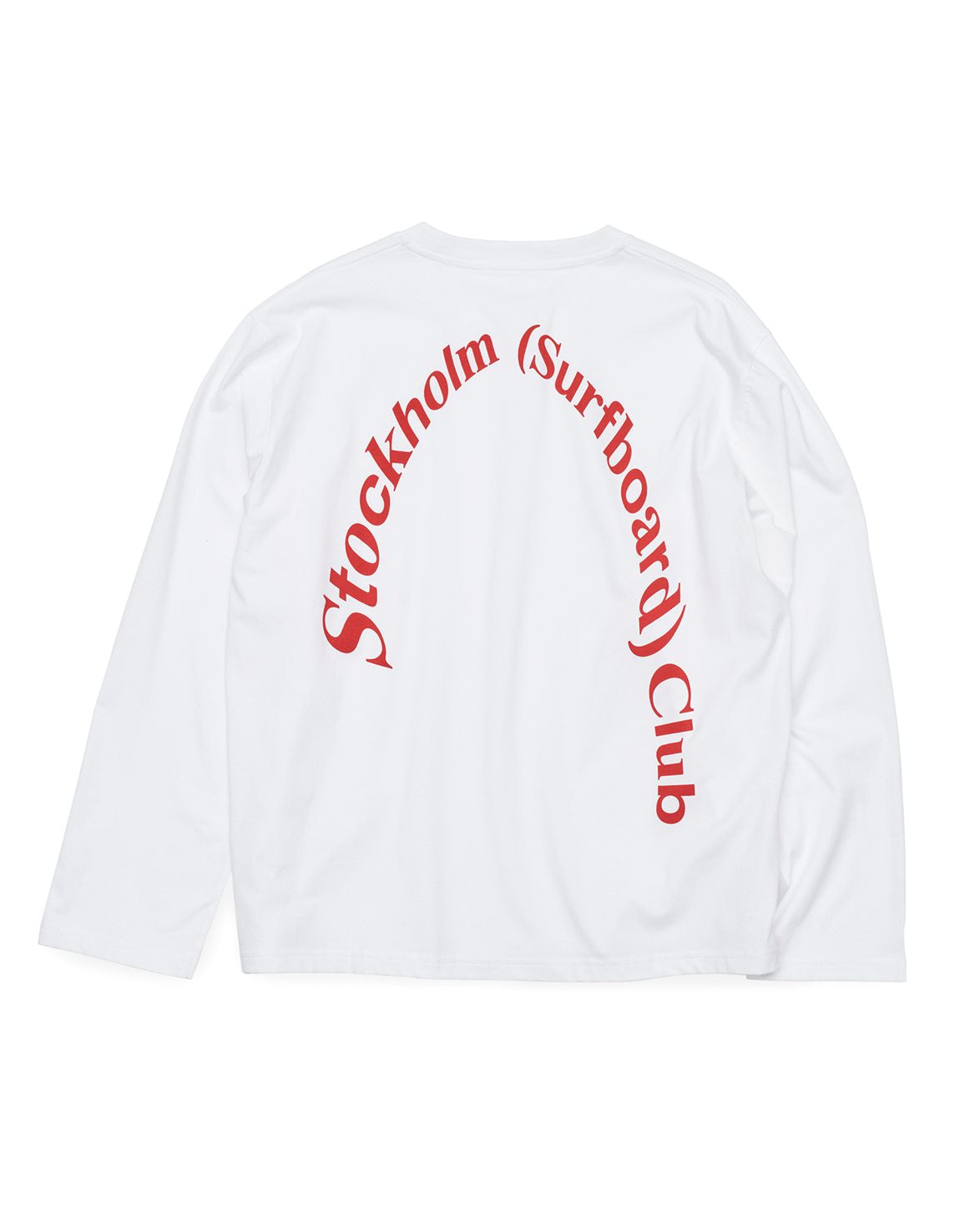Greg Back Logo Long Sleeve White