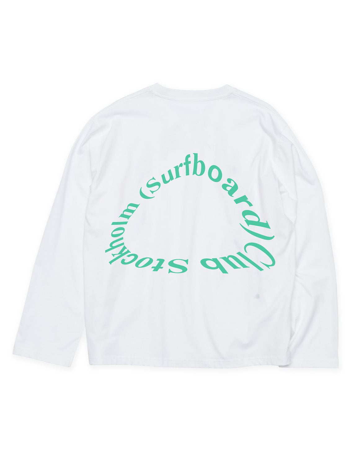 Greg Back Logo Long Sleeve White/Green