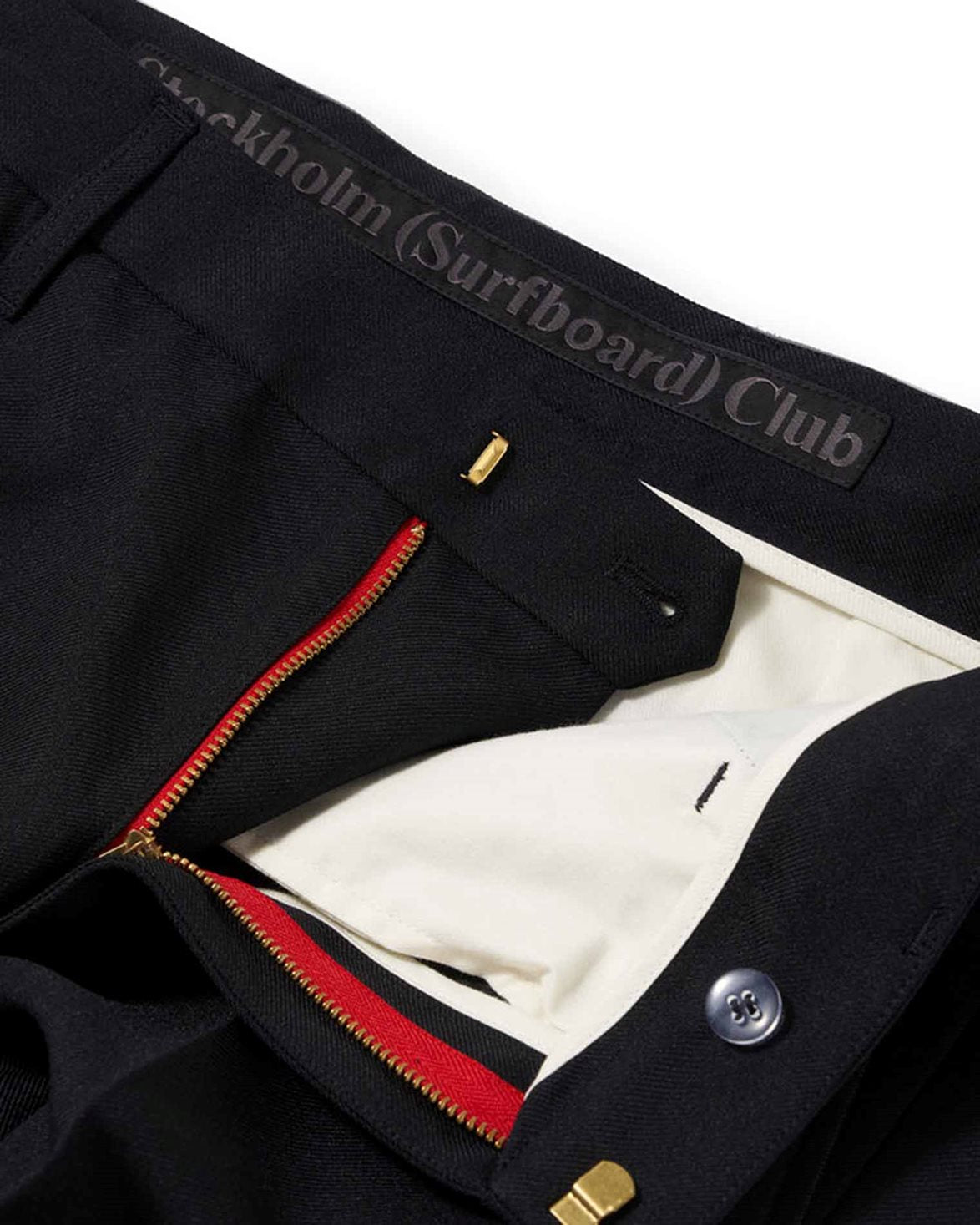 Sune Tailored Bootcut Trousers Black