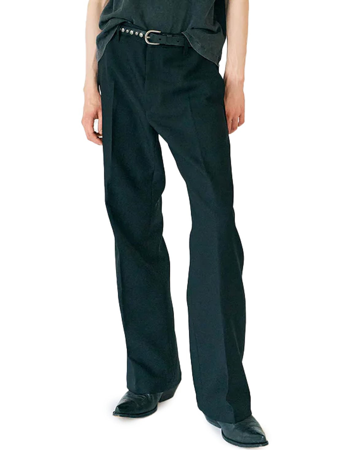 Sune Tailored Bootcut Trousers Black