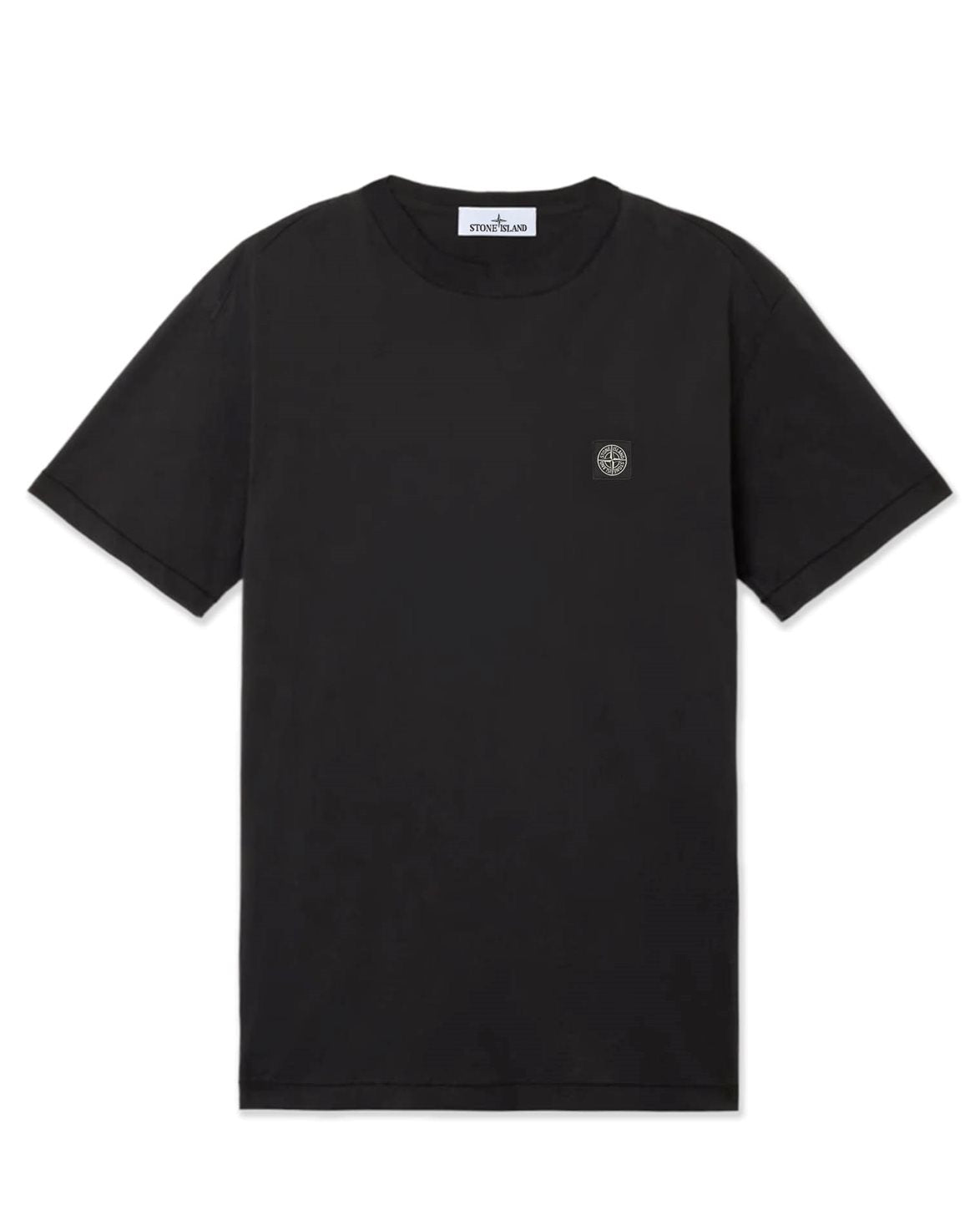 2100027 Cotton Crewneck T-Shirt Black