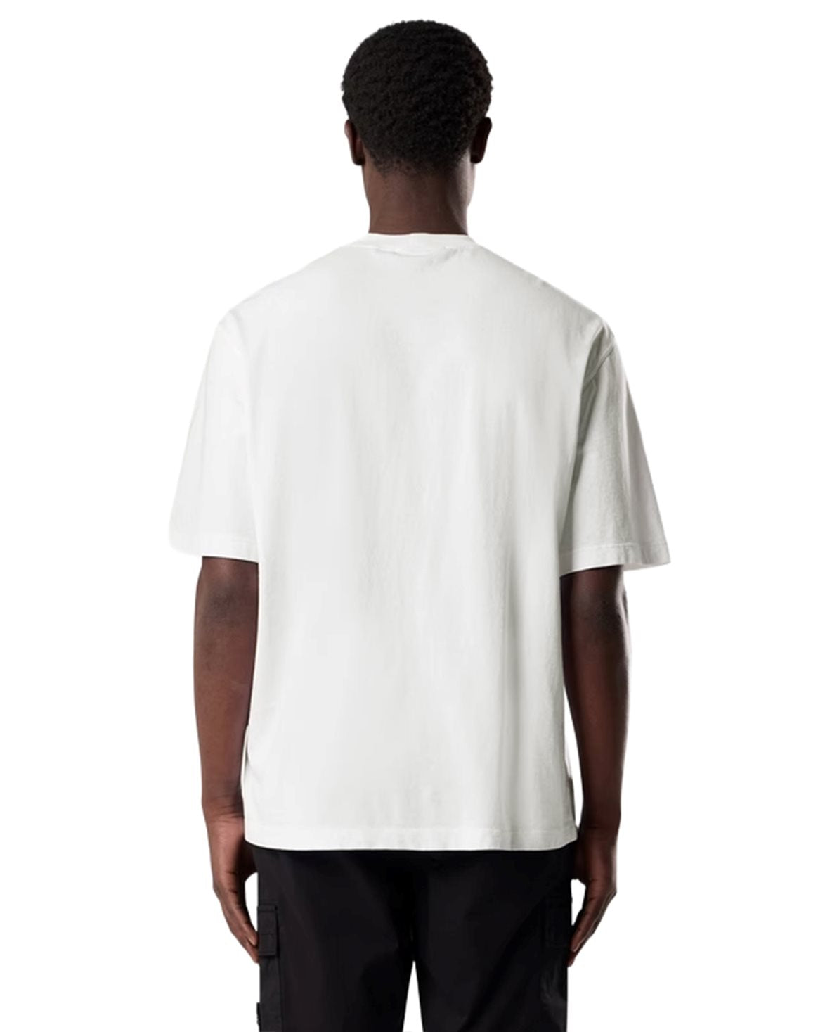 2100030 Garment Dyed Cotton T-Shirt Ivory