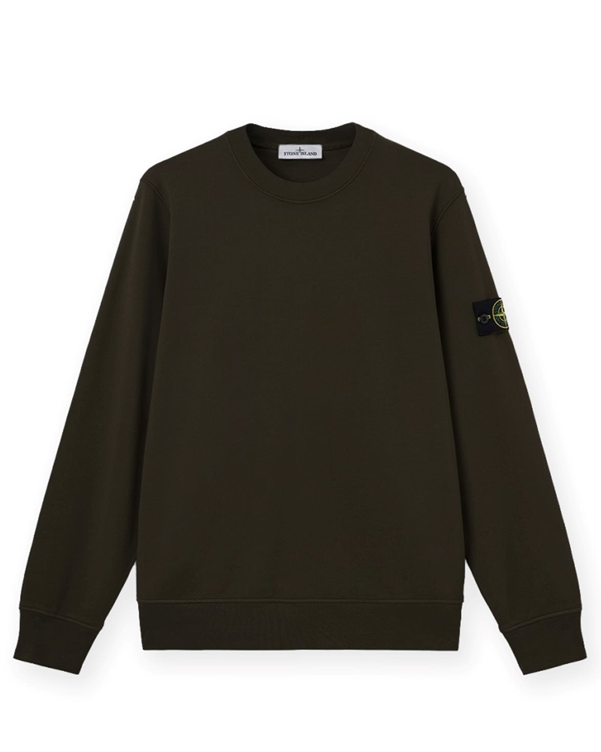 6100060 Garment Dyed Cotton Sweatshirt Coal Grey
