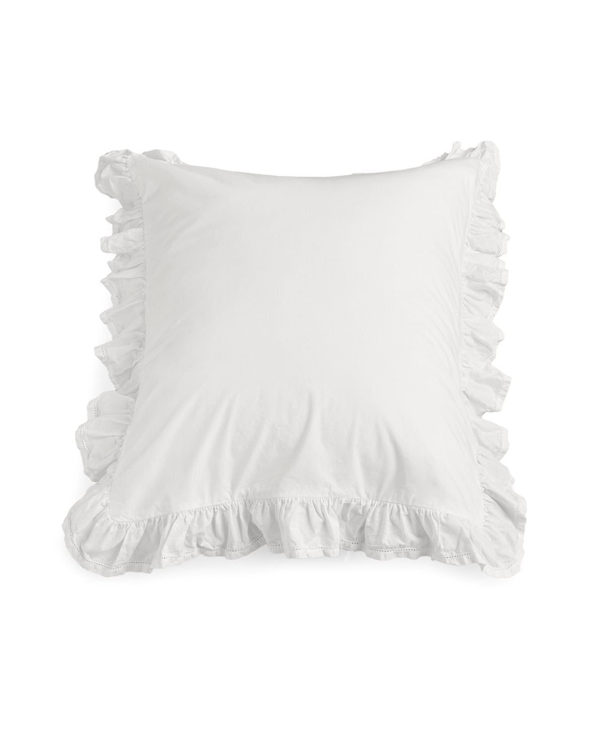 Percale Broderie Anglaise Pillow Sham Broken White/Elodie