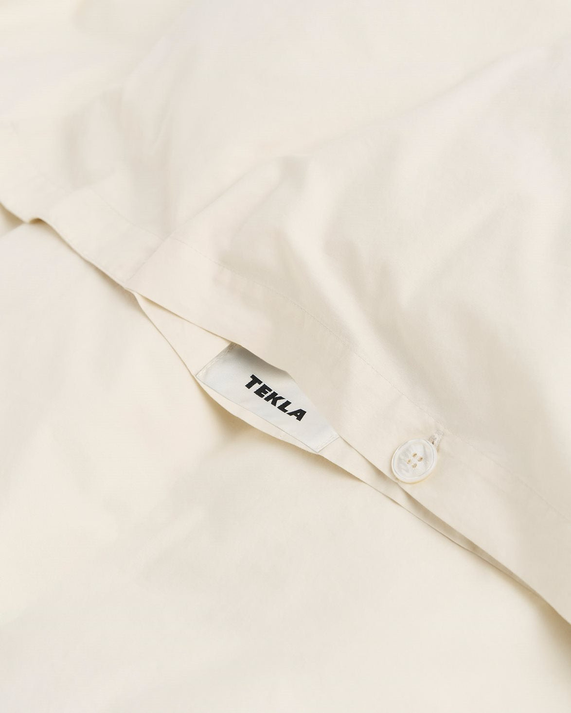 Percale Duvet Cover Winter White