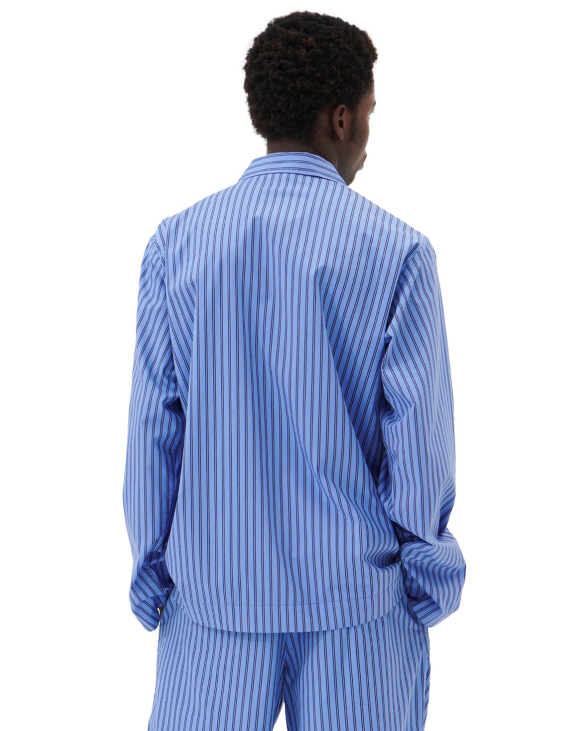 Poplin Pyjamas Shirt Boro Stripes
