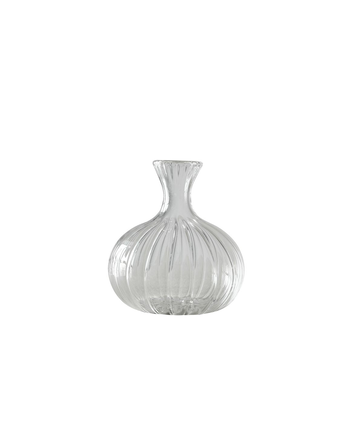 Como Ripple Vase Small Clear