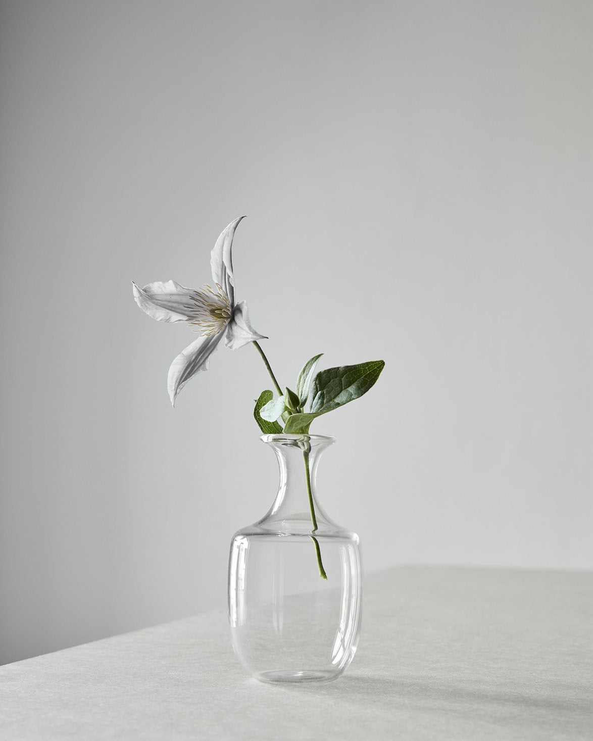 Como Vase Small Clear