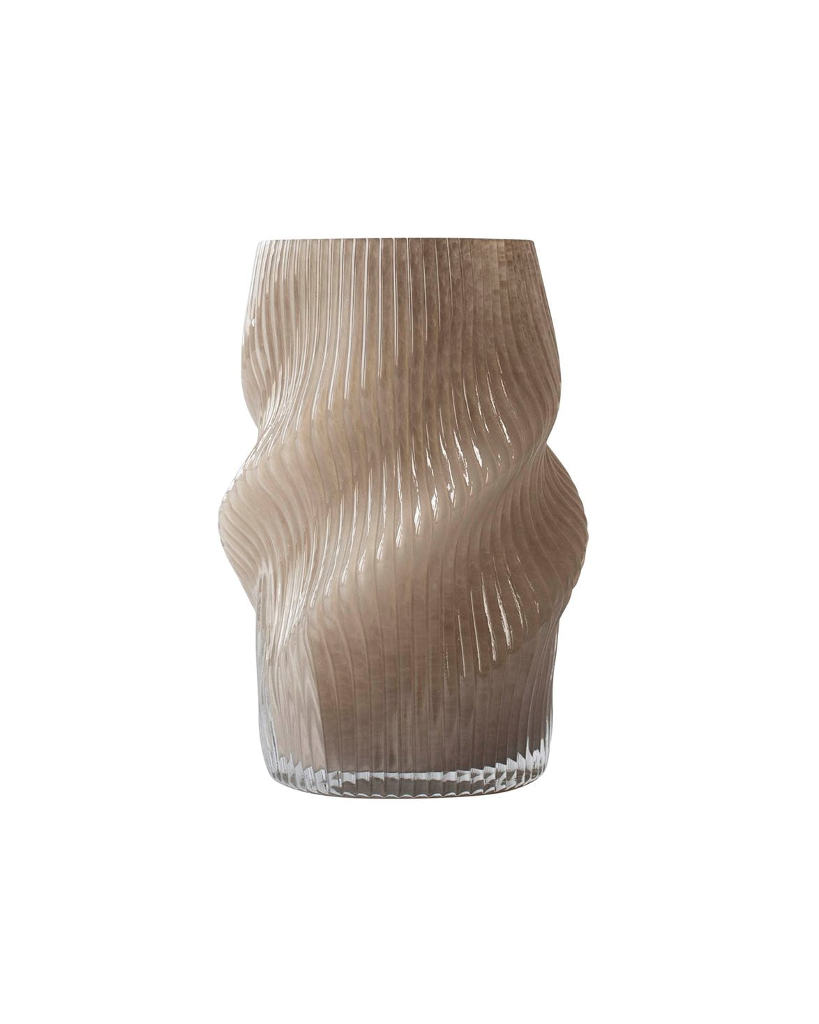 Fano Vase Taupe