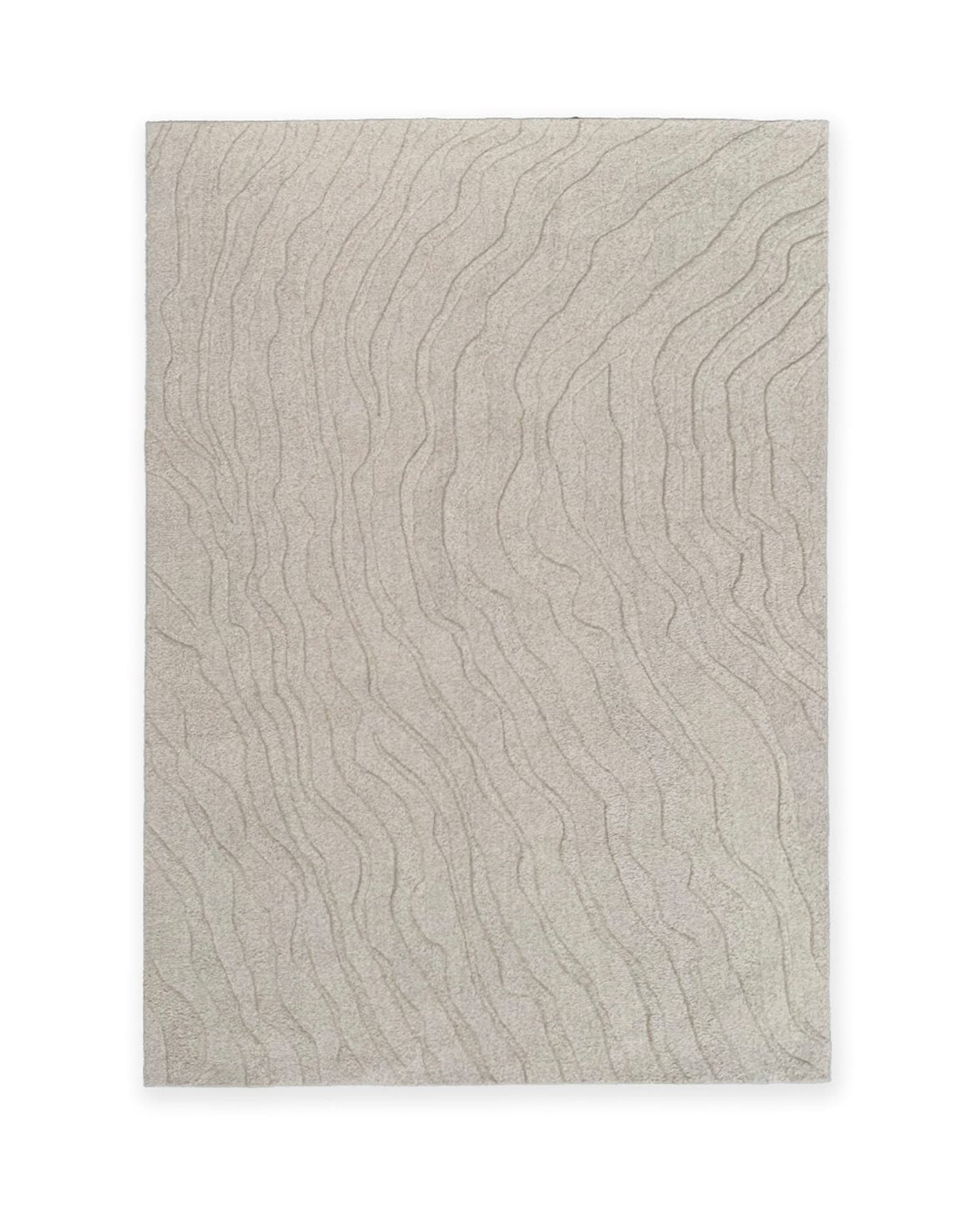 Duvell Wool Rug Light Beige