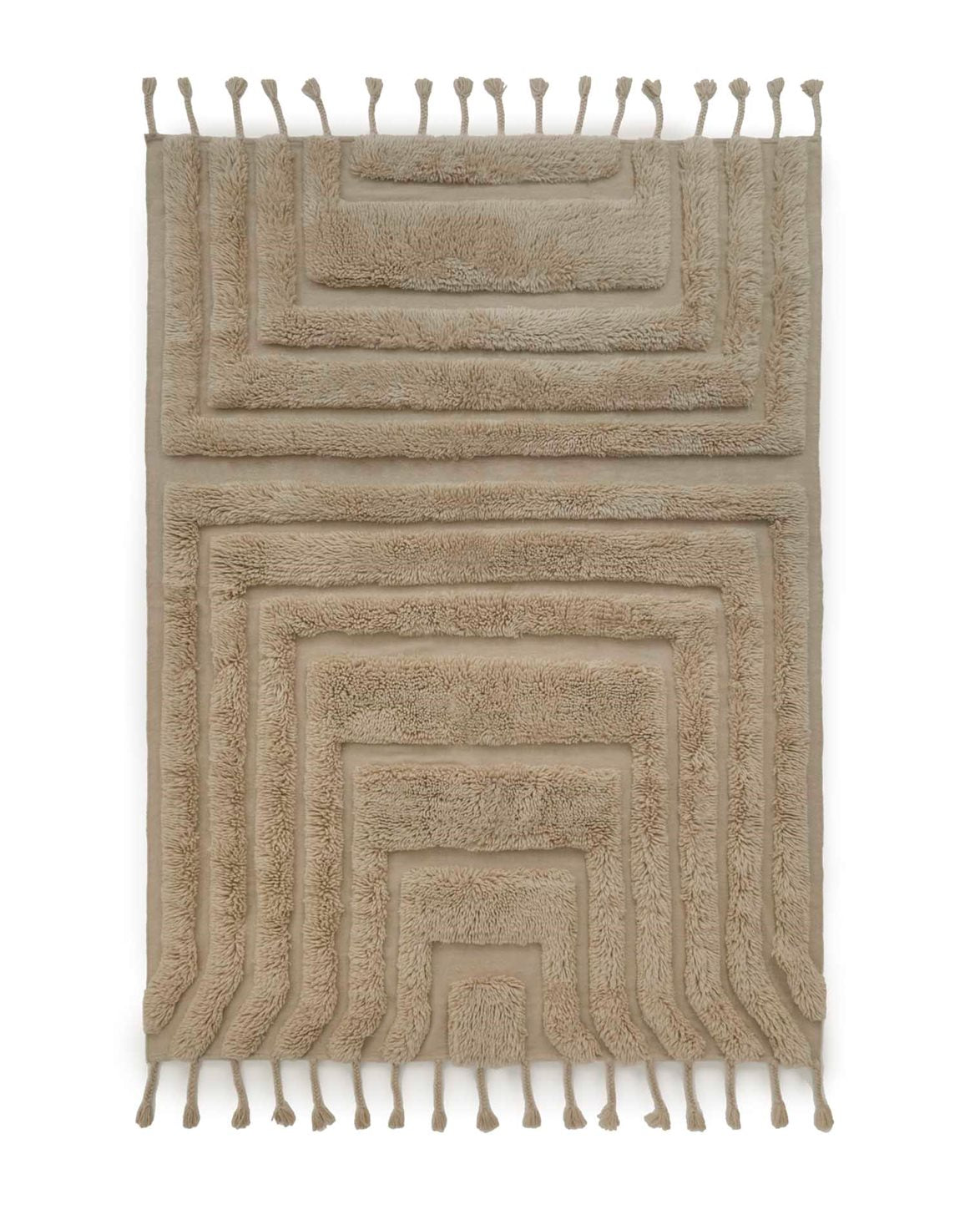 Kask Wool Rug Beige