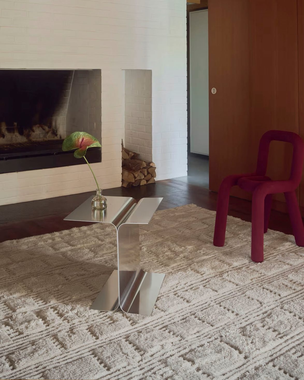 Lydahl Wool Rug Off White