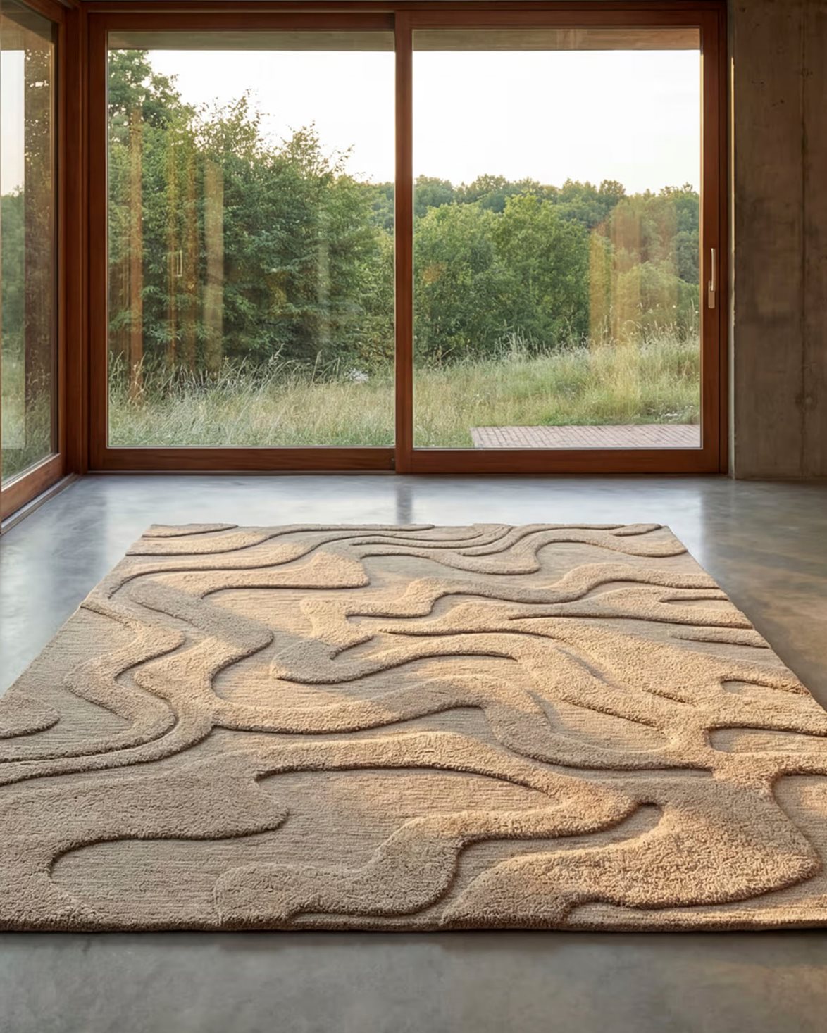 Norlander Wool Rug Beige Melange