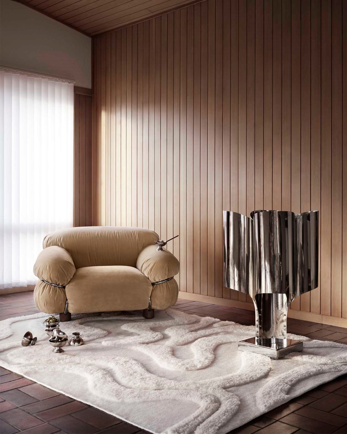Norlander Wool Rug Off White