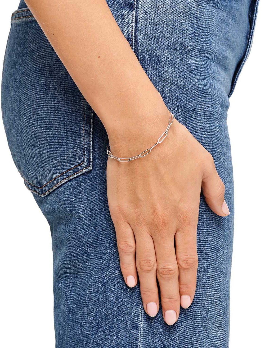 Box Bracelet Silver