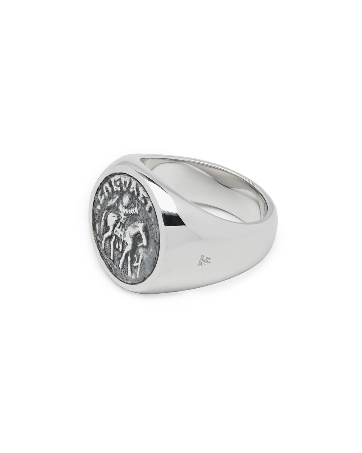 Coin Ring Silver