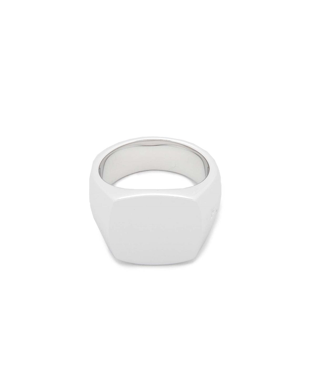 Cushion Polished Silver