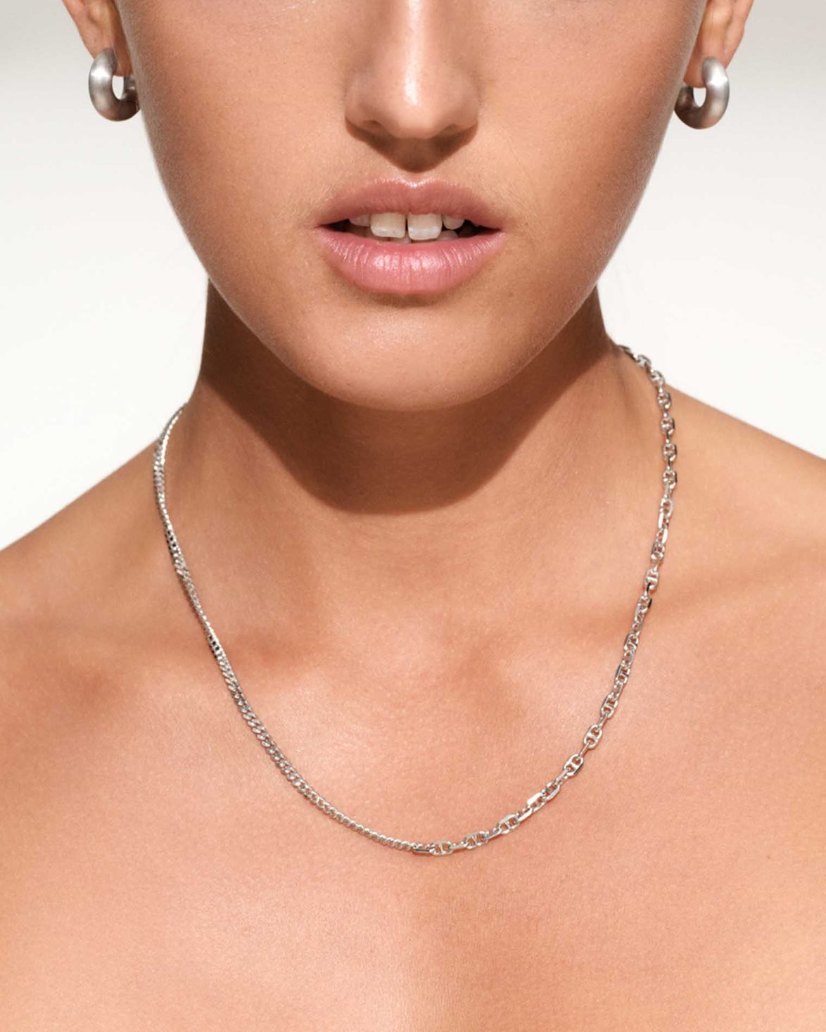 Rue Chain Necklace Silver