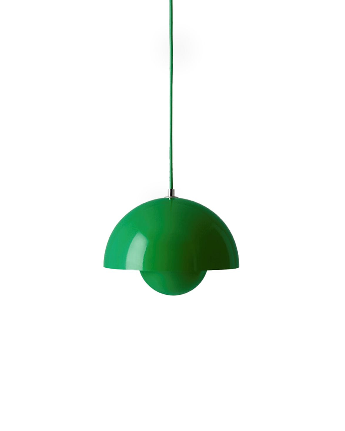 Flowerpot Pendant VP1 Signal Green