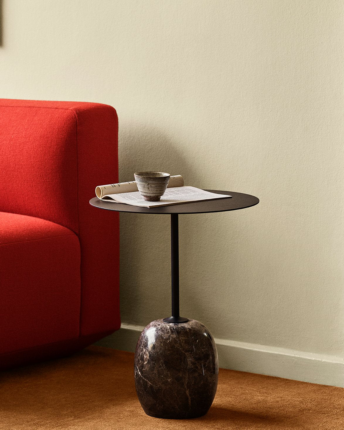 Lato Table Ln8 Warm Black & Emperador