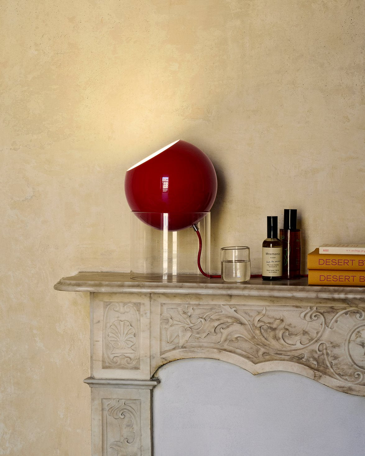 Topan Table Lamp Vp13 Vermillion Red