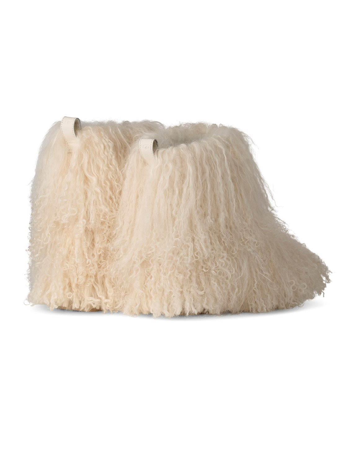 Classic Short Fluff Boot W Cream