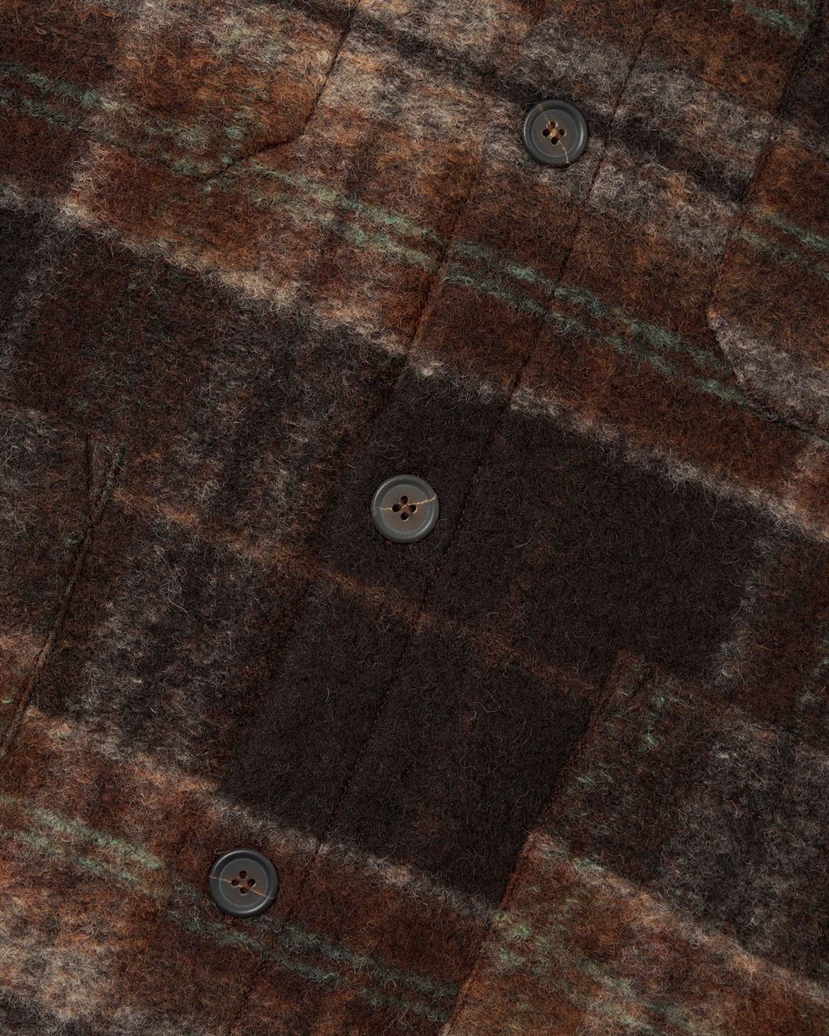 Cardigan Brown Check