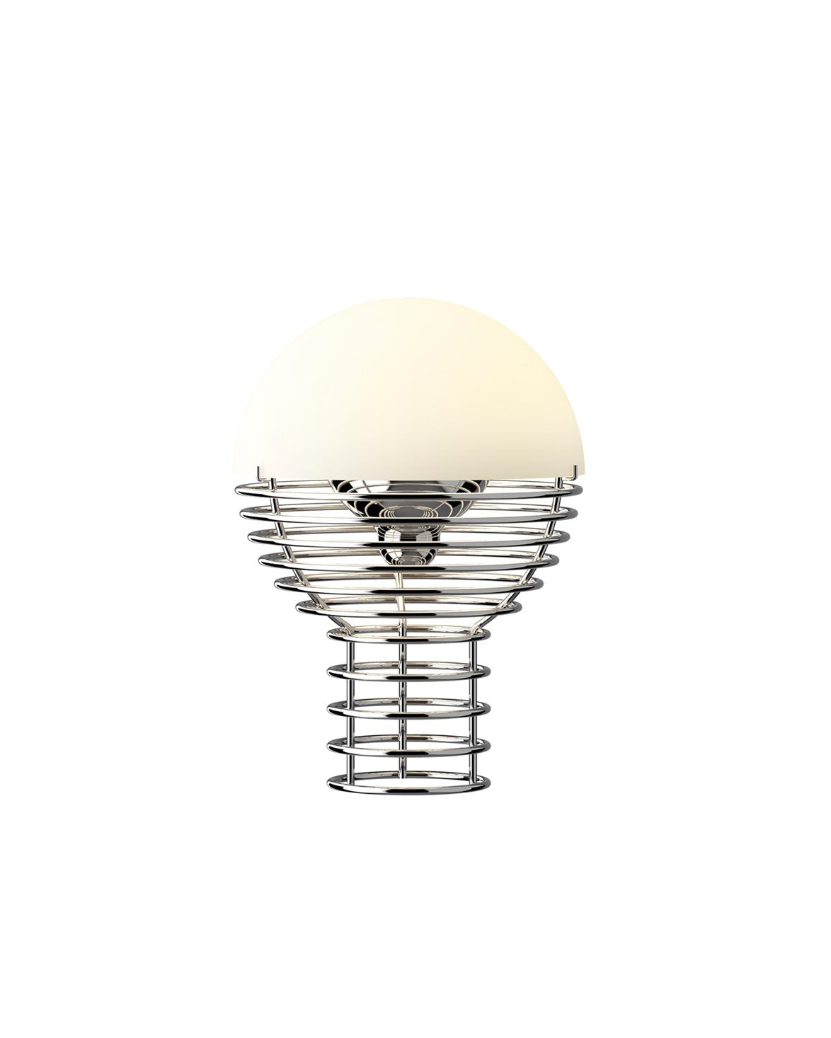 Wire Portable Lamp White