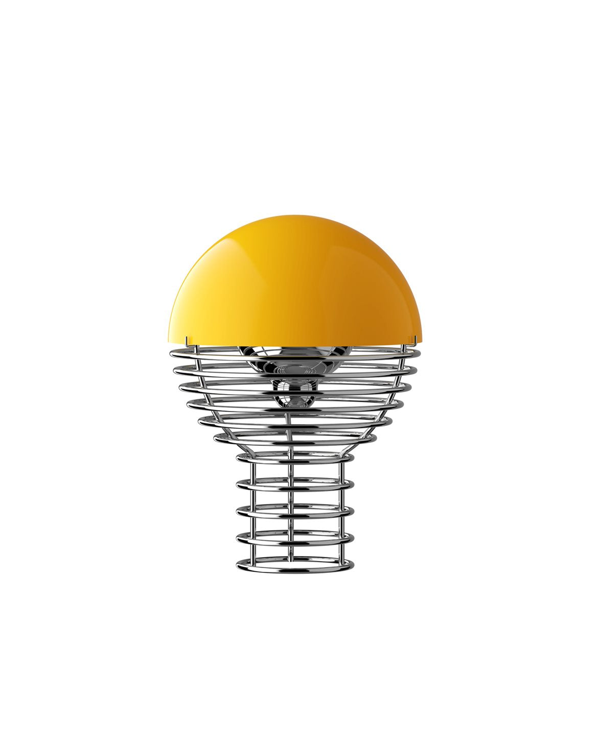 Wire Portable Lamp Yellow