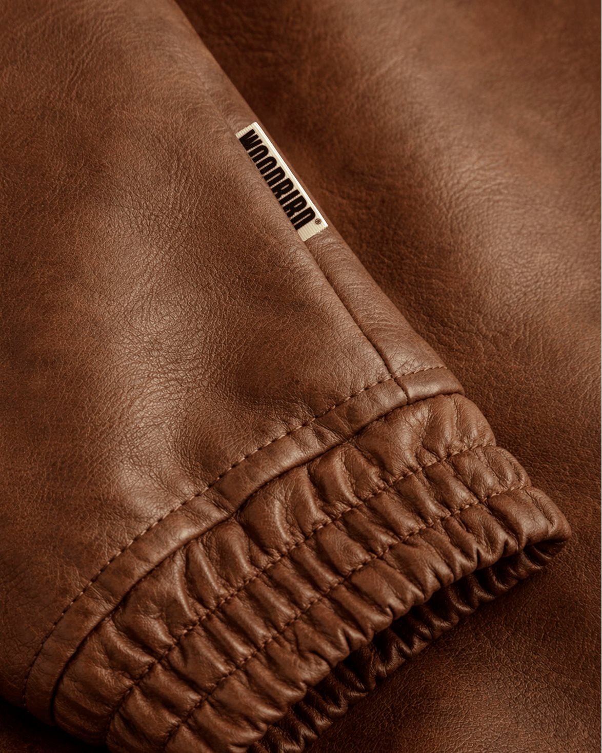 Bao Biker Jacket Dark Brown
