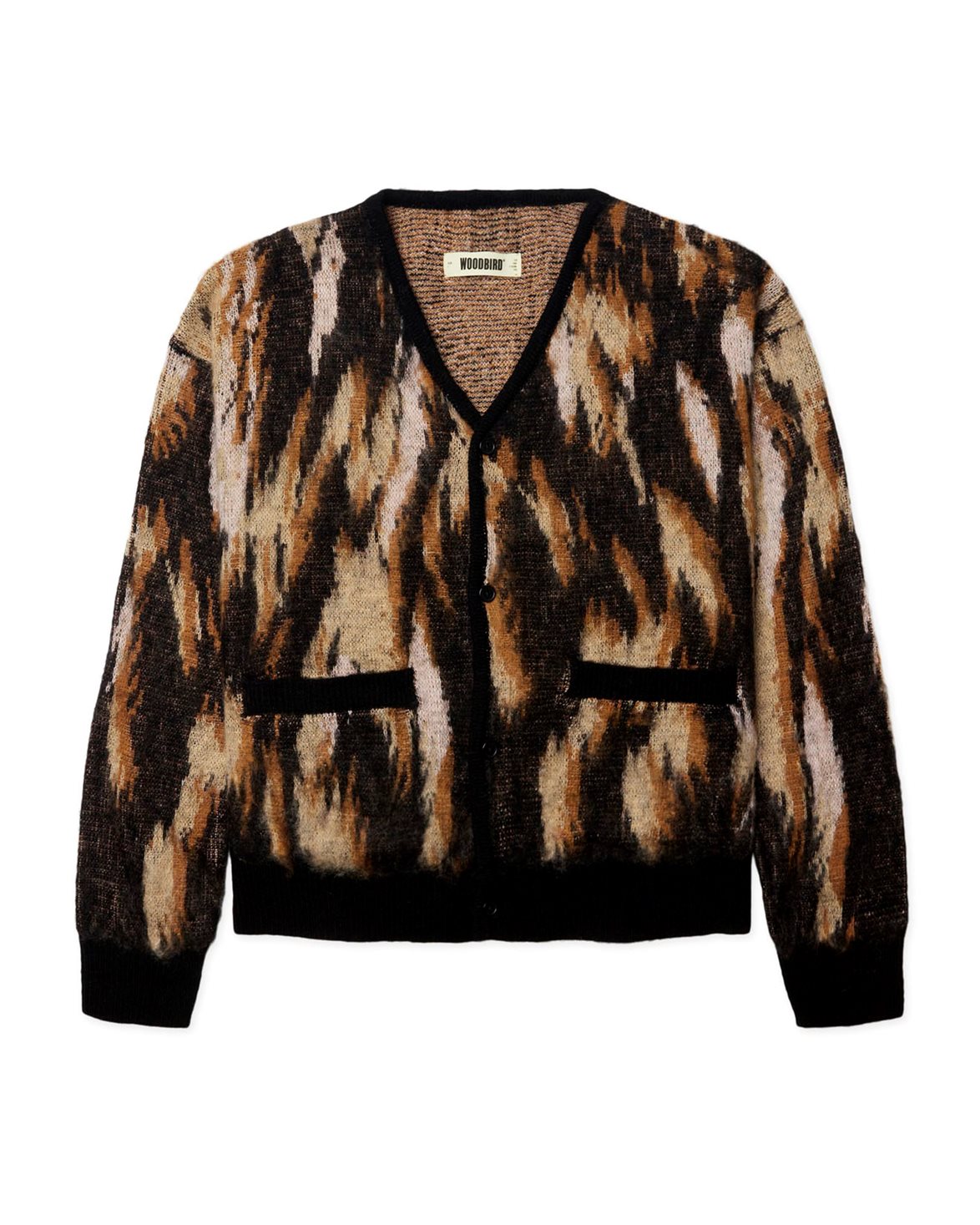 Oni Multi Cardigan Sand-Black