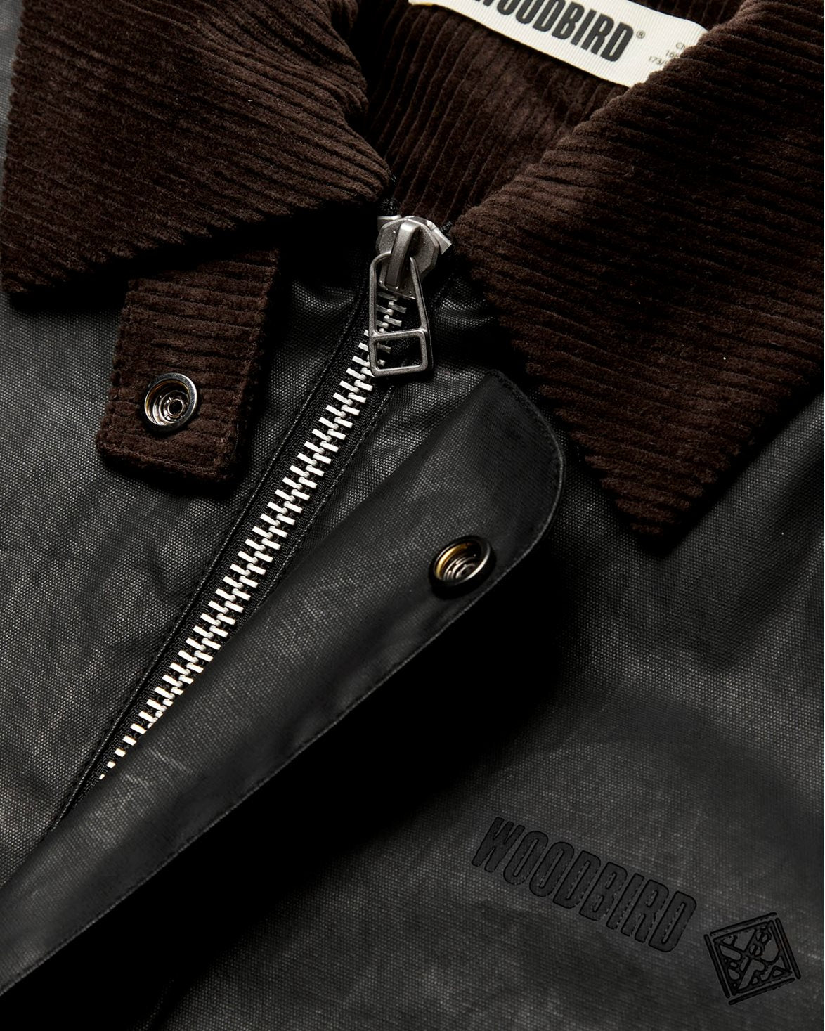 Ping Waxed Short Jacket Black